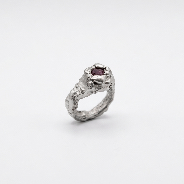 Anillo MODULE Rose - corte redondo