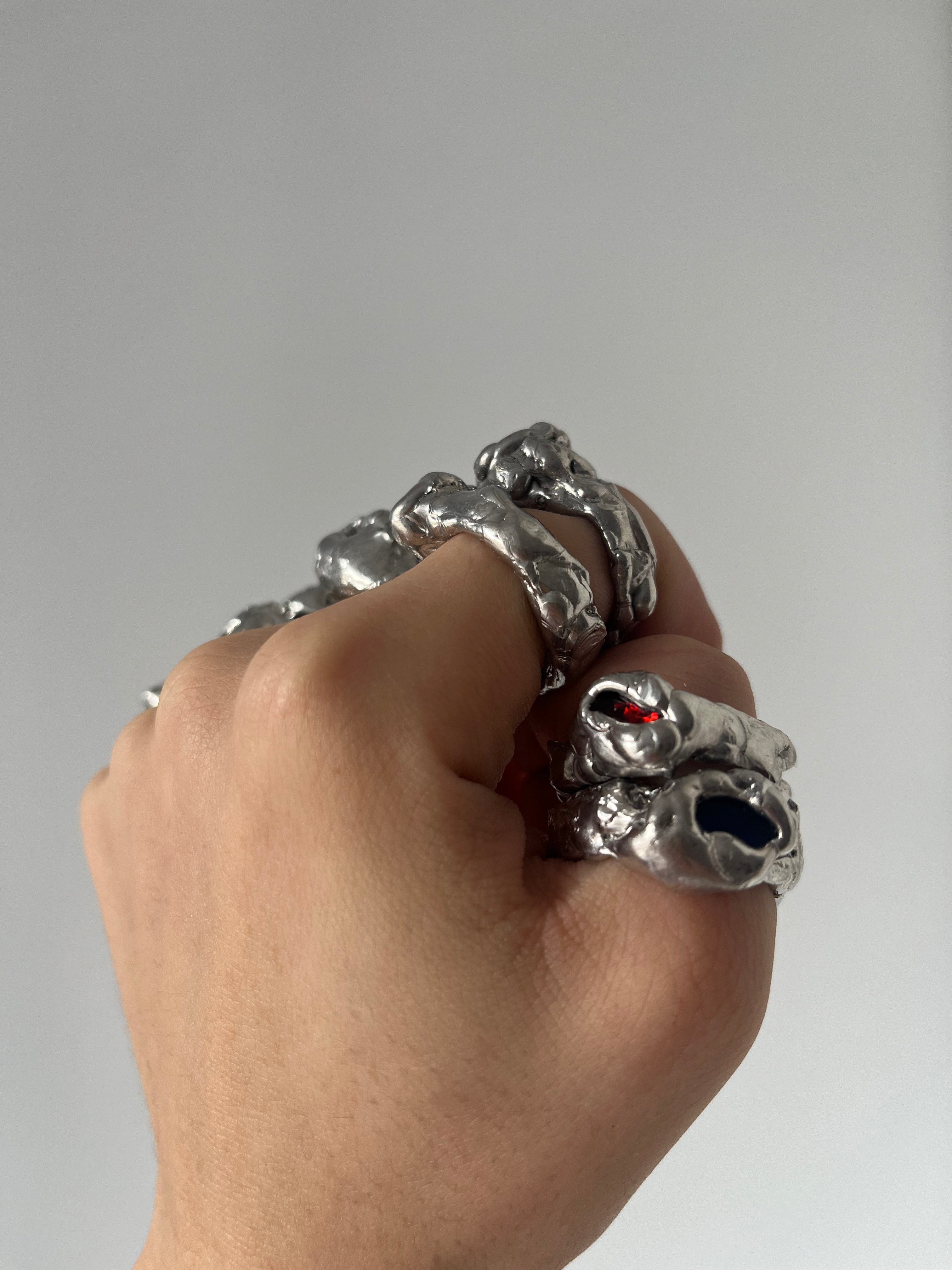 Anillo MODULE Garnet