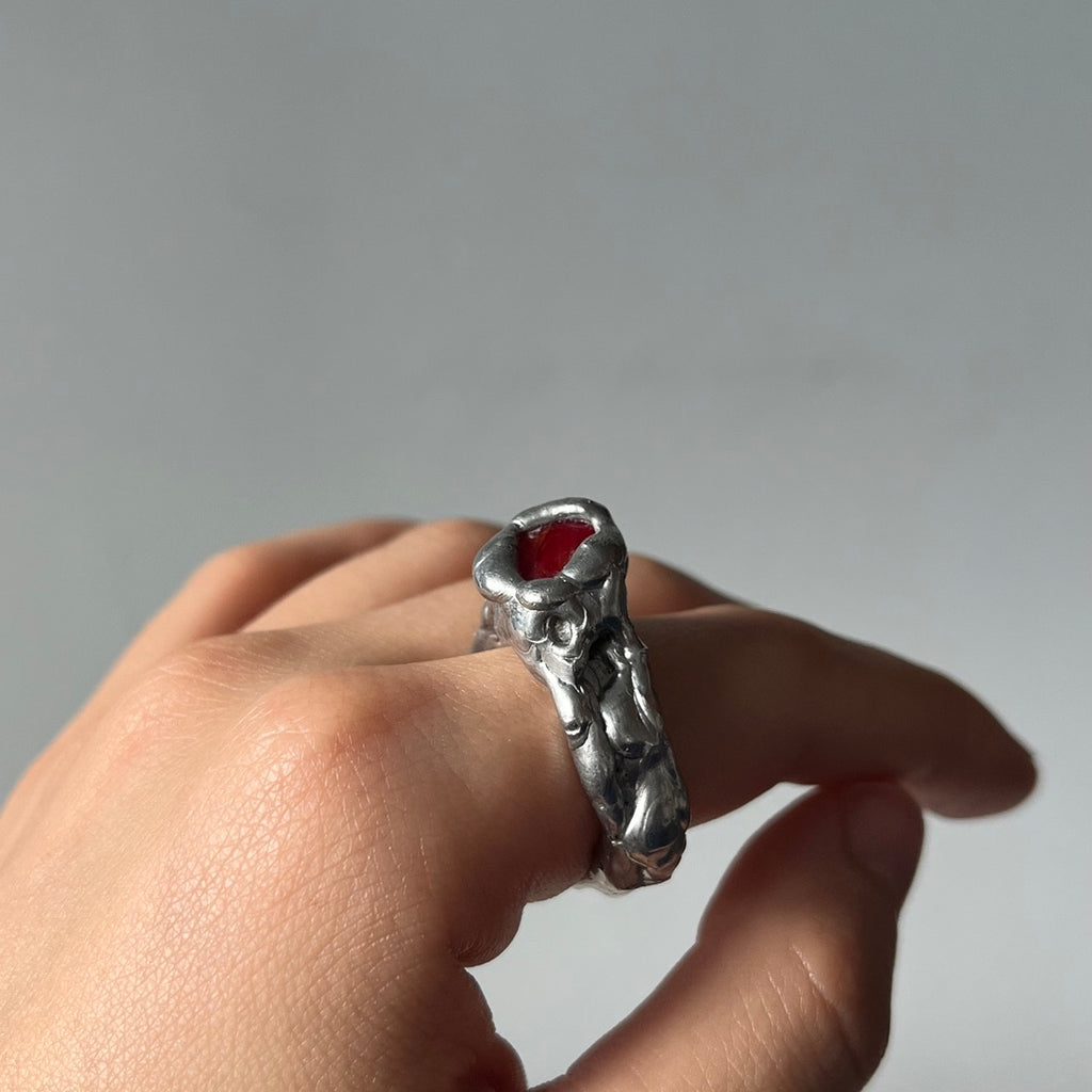 anillo hecho a mano hombre