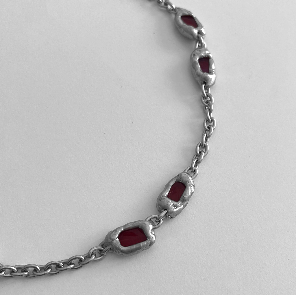 collar original plateado