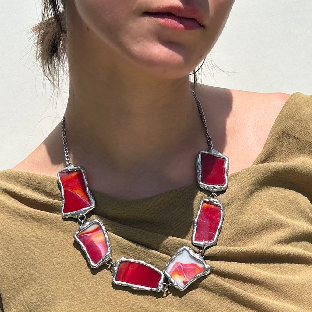 joyas de vidrio artesanales