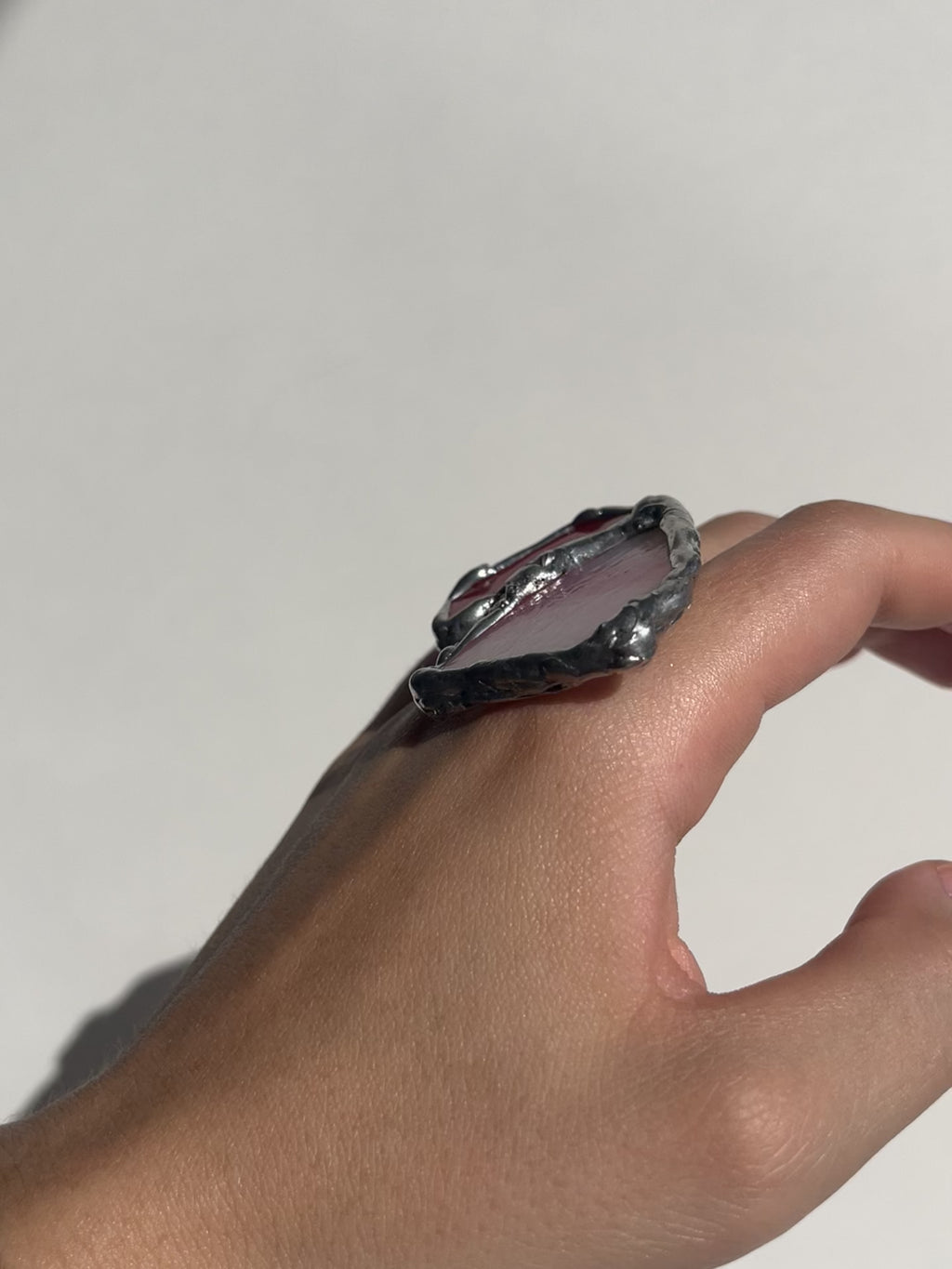 anillos de vidrio originales