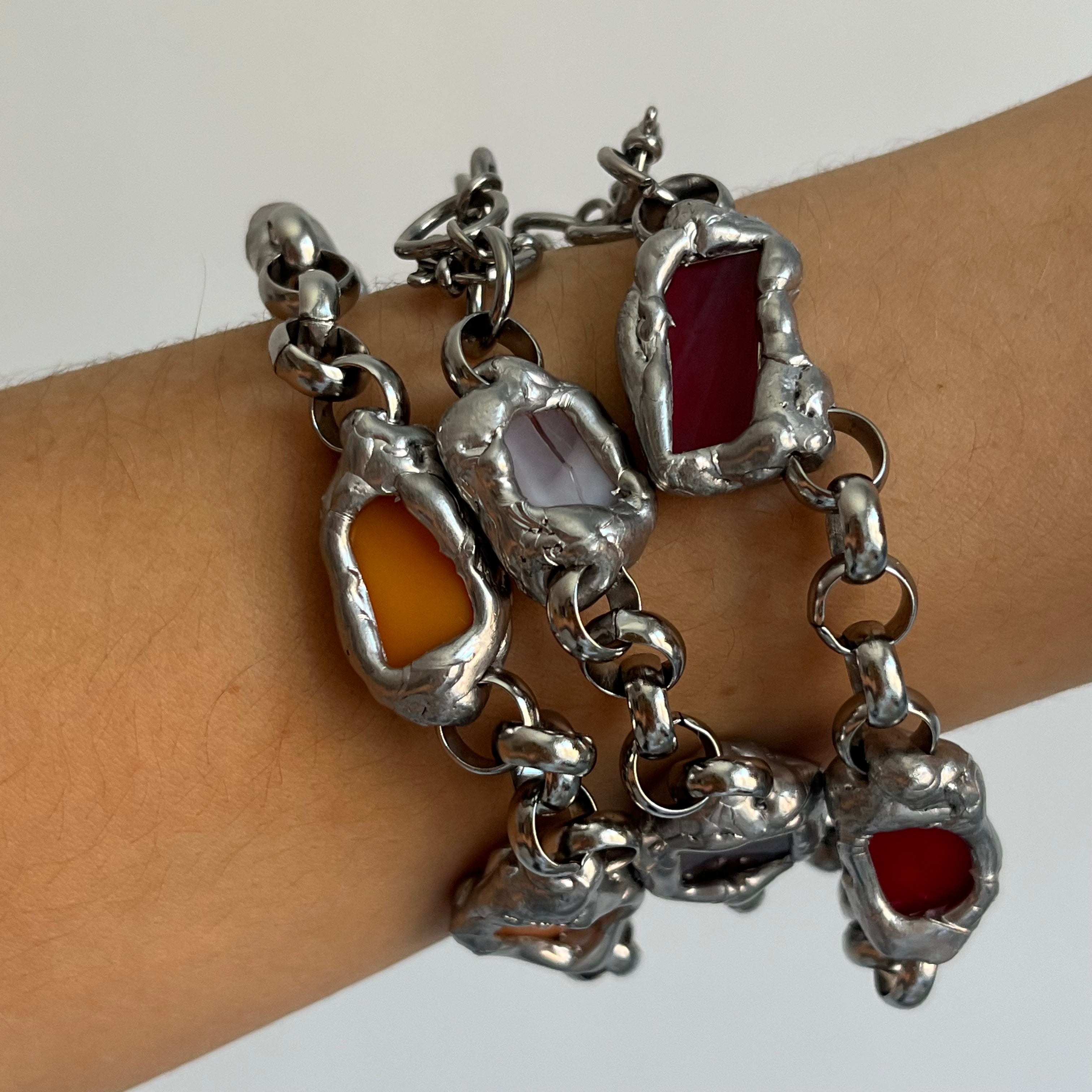 pulsera colorida verano