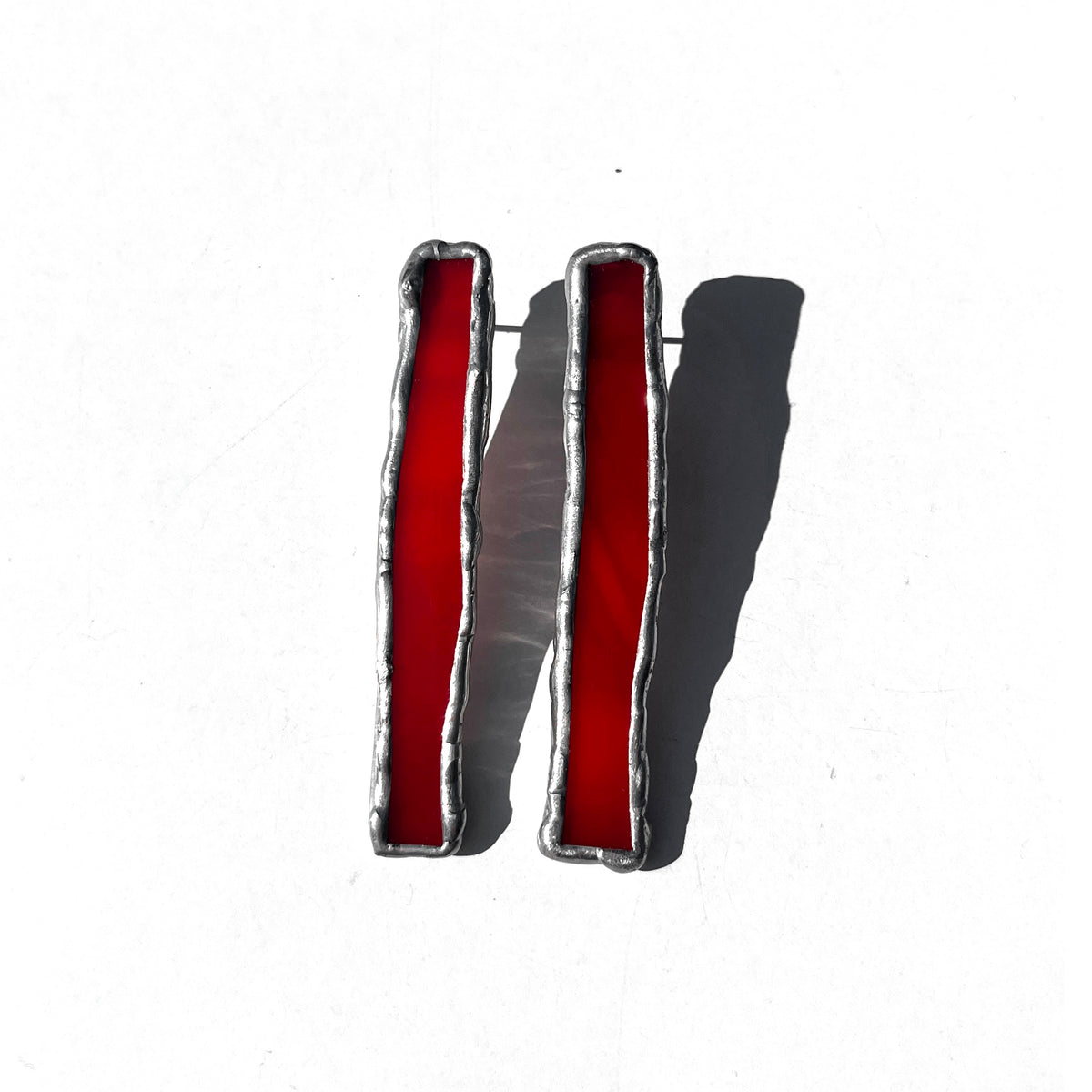 Pendientes lila